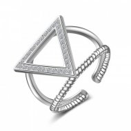Inel argint Kelan Triangle