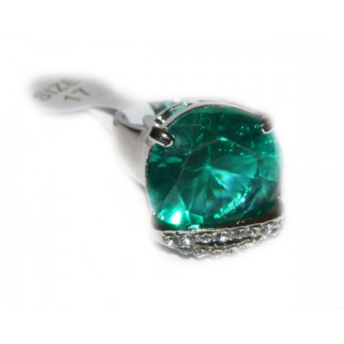 Inel Fashion Zircon Verde