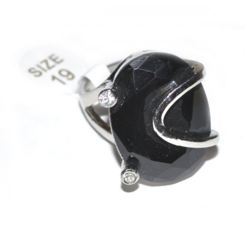 Inel Fashion Zircon Negru