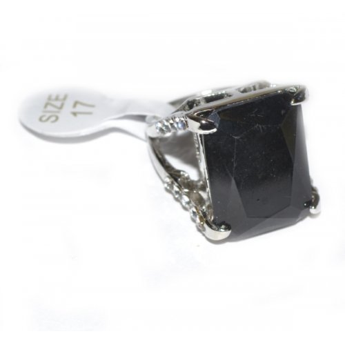 Inel Fashion Zircon Negru