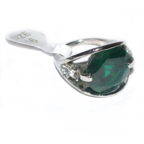 Inel Fashion Zircon Verde