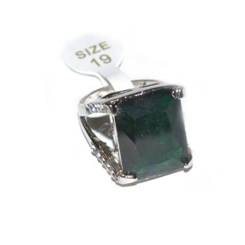 Inel Fashion Zircon Verde