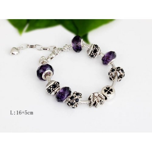 Bratara Charm Purple Pandora