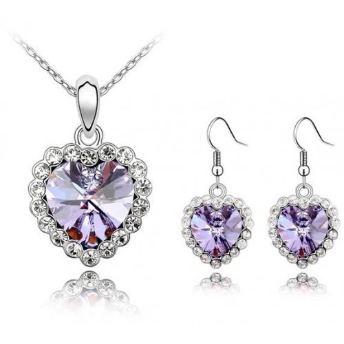 Set Swarovski Heart Mov