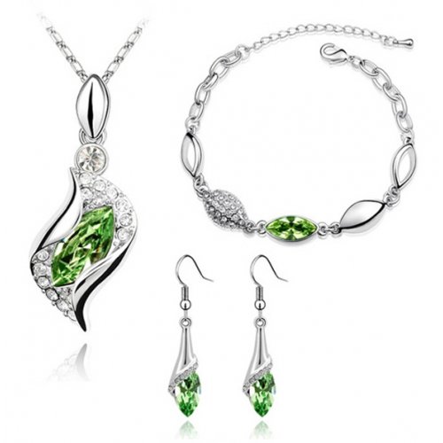 Set Swarovski GreenEternity