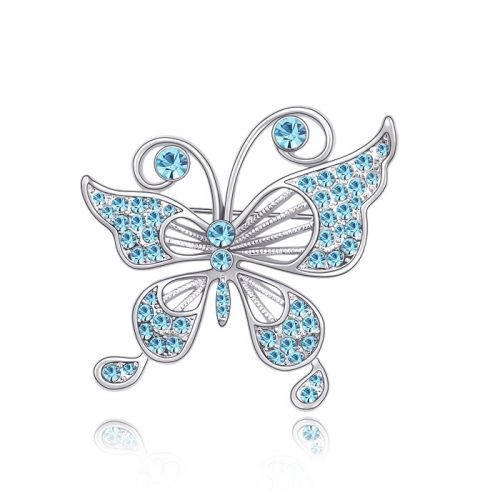 Brosa Elemente Swarovski Fluture